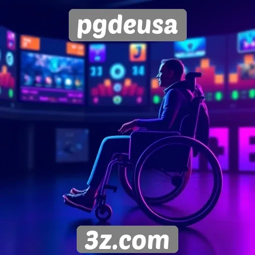 Acessibilidade e inclusão no site de jogos pgdeusa